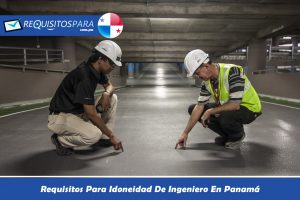Requisitos Para Idoneidad De Ingeniero En Panamá
